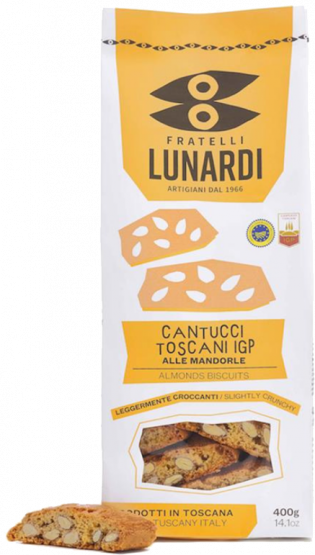 Lunardi Cantucci Toscani IGP alle mandorle, 400-g-Beutel