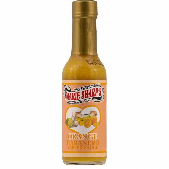 Marie Sharp's Orange Habanero Pepper Sauce, 148-ml-Flasche