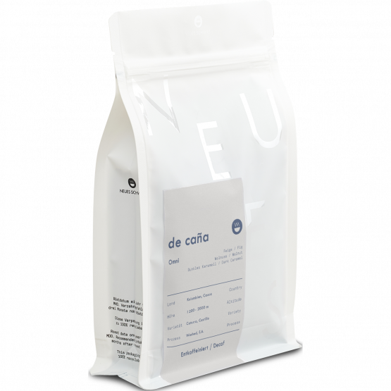 Neues Schwarz De Caa Decaf Espresso/Filter, 250-g-Beutel