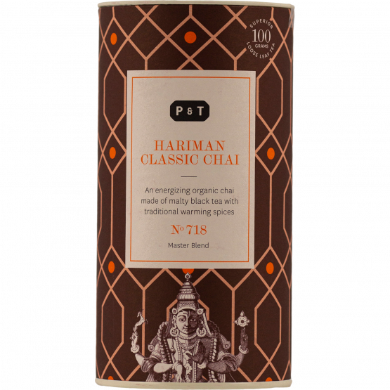 Paper & Tea Hariman Classic Chai No. 718, 100-g-Style Caddy Style Caddy