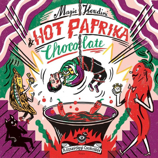 Rzsavlgyi Csokold Magic Houdini - Hot Paprika Chocolate 73%, 70-g-Tafel