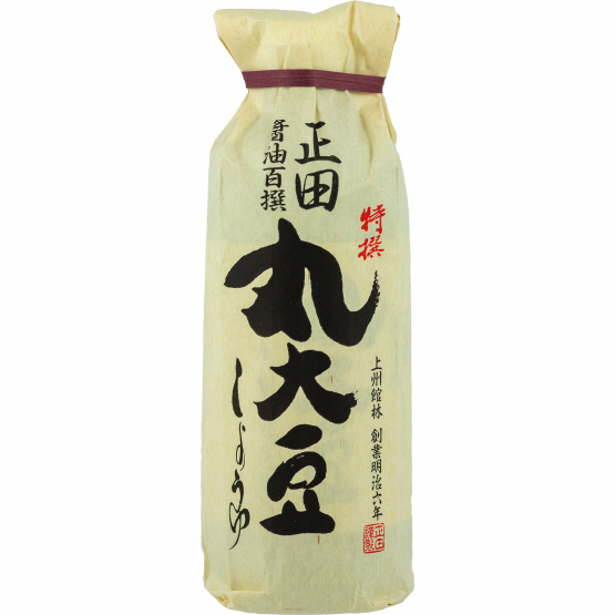 SHODA HYAKUSEN MARUDAIZU Sojasauce GMOfrei Spitzenqualitt, 500-ml-Flasche