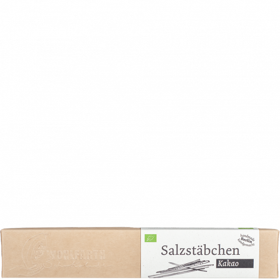Wohlfarth Schokolade Salzstbchen Kakao, 75-g-Schachtel
