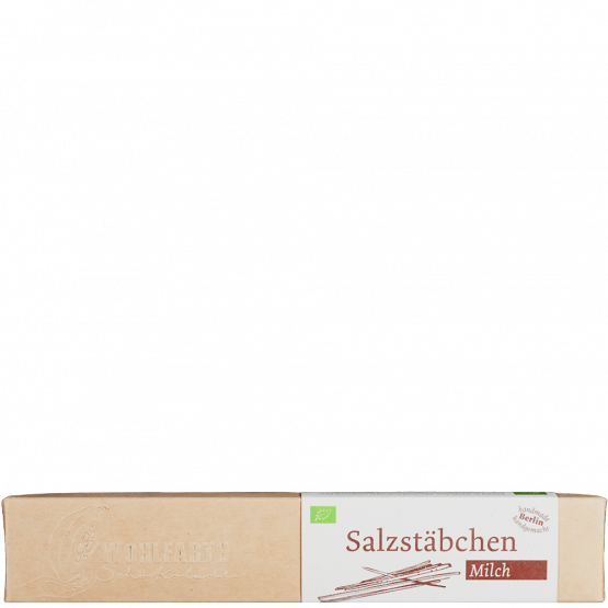 Wohlfarth Schokolade Salzstbchen Milch, 75-g-Schachtel