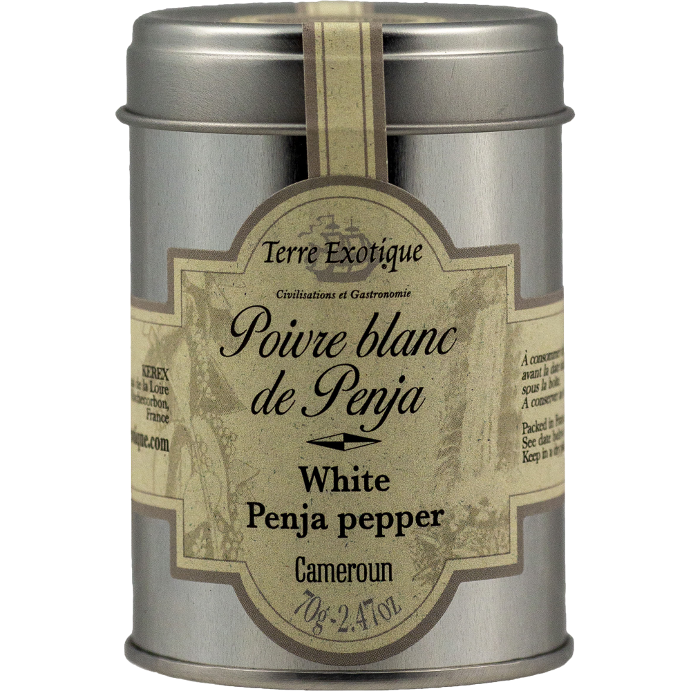 POIVRE DE PENJA DU CAMEROUN NOIR OU BLANC-POIVRE D'EXCEPTION 50G – COMPTOIR  EXOTIC