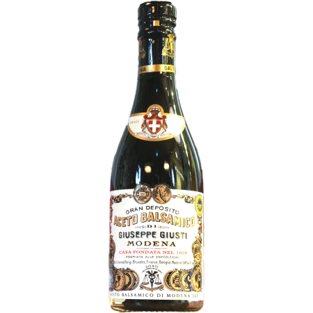 Acetaia Giusti Il Classico Aceto Balsamico di Modena IGP, 2 Medaglie d'Oro, 250-ml-Flasche