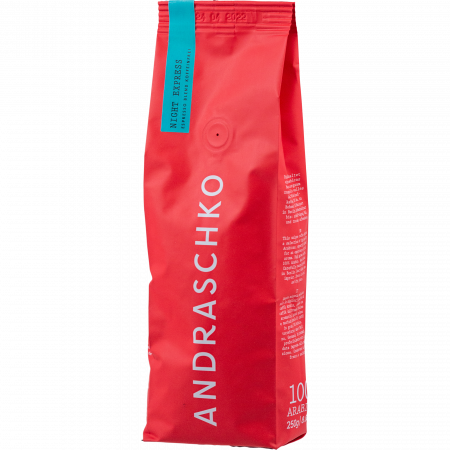 Andraschko Night Express - Espresso, 250-g-Beutel Espresso koffeinfrei