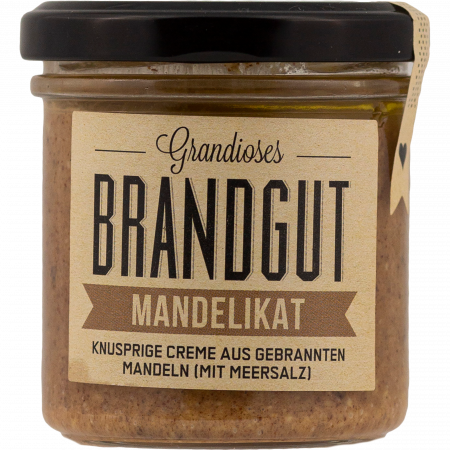 Brandgut Mandelikat, 160-g-Glas