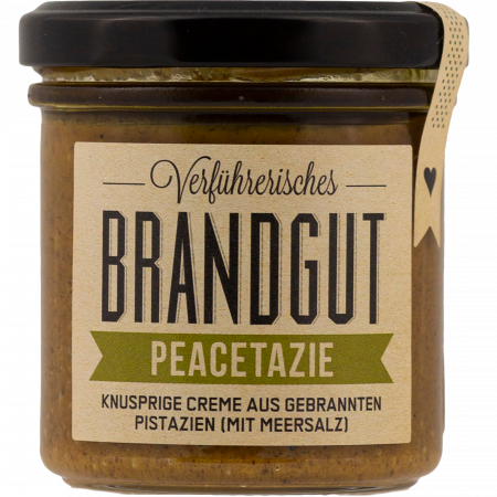 Brandgut Peacetazie, 160-g-Glas