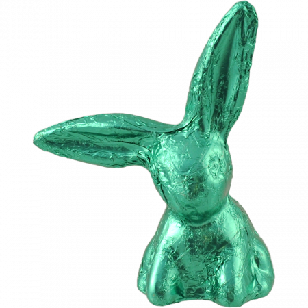 Easter bunny - Floppy ear bunny 35 g made of milk chocolate in coloured tinfoil