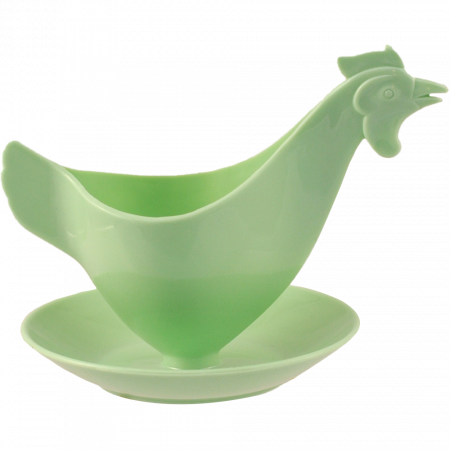 Eierbecher "Huhn" mintgrn - Sonja Plastic