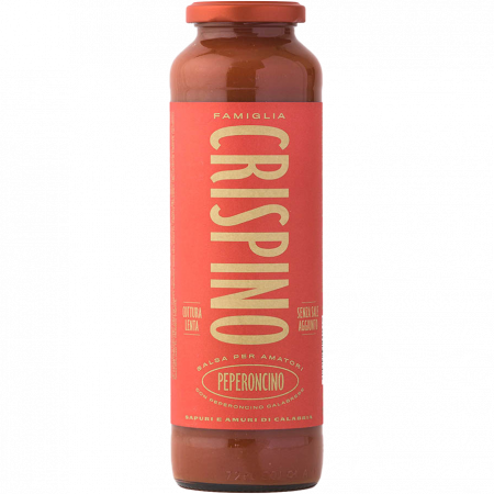 Famiglia Crispino Salsa Peperoncino, 720-ml-Glas 680-g-Glas Famiglia Crispino