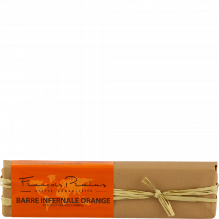 Franois Pralus Barre infernale orange, 160-g-Riegel