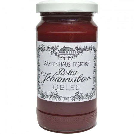 Gartenhaus Testorf Rote Johannisbeere Gelee, 235-g-Glas