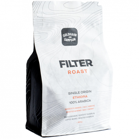 Goldhahn und Sampson Ethiopia - Filter Roast, 500-g-Beutel GundS