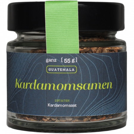 Goldhahn und Sampson Kardamomsamen, 55-g-Glas