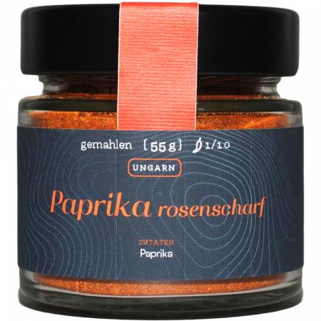 Goldhahn und Sampson Paprika rosenscharf (1/10), 55-g-Glas
