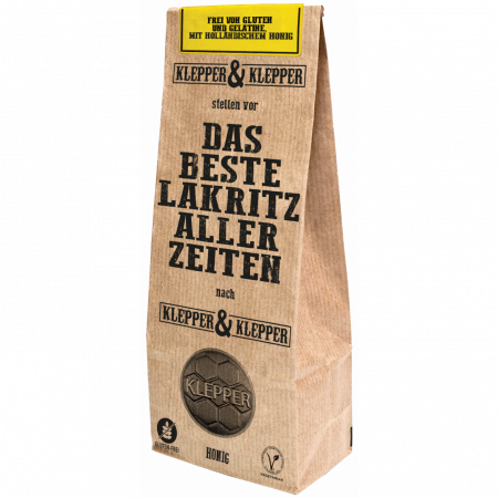 Klepper&Klepper Das Beste Lakritz Aller Zeiten - Honig, 200-g-Beutel
