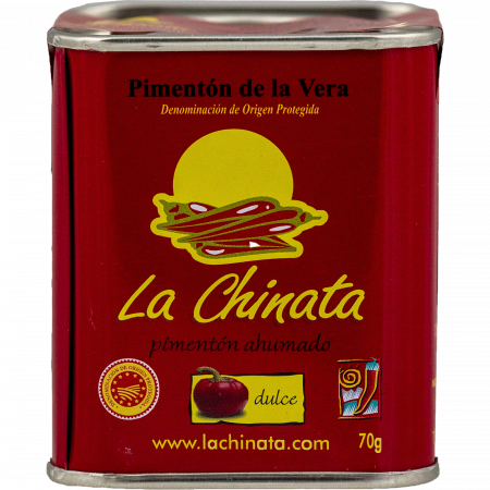 La Chinata (Paprika) Pimentn de la Vera D.O.P. dulce, 70-g-Dose