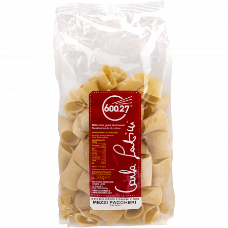 Pasta 600.27 Latini Mezzipaccheri, 500-g-Packung