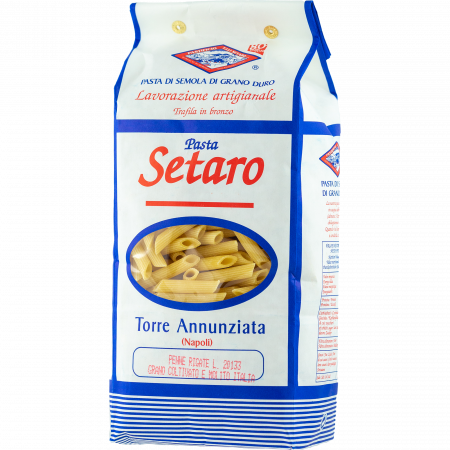 Pastificio F.lli Setaro Penne rigate, 1000-g-Packung