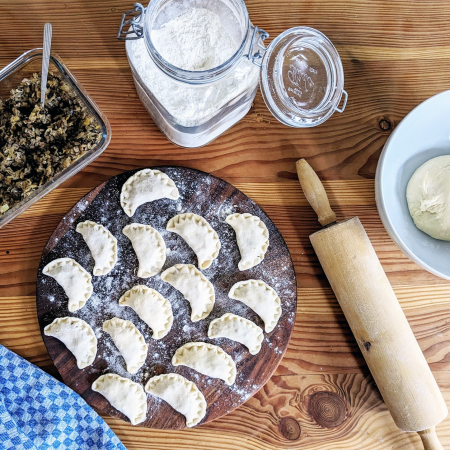 Pierogen: Vegetarisch, sü�? und herzhaft
