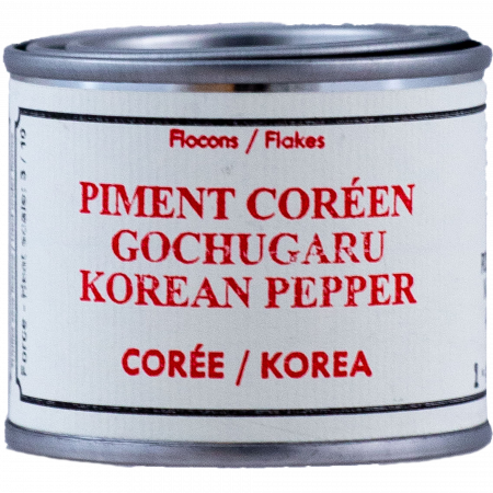 Spice Trekkers Gochugaru Korean Pepper - flakes (3/10), 40-g-Dose Flocken