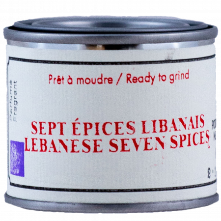 Spice Trekkers Lebanese Seven Spices - ready to grind, 60-g-Tin