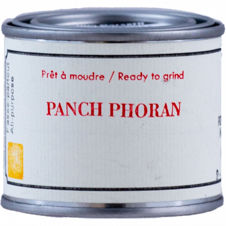 Spice Trekkers Panch Phoran -  ready to grind, 60-g-Tin