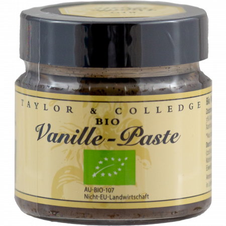 Taylor & Colledge Bio-Vanillepaste, 65-g-Glas