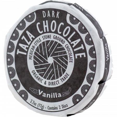 Taza Vanilla, 50 % cocoa, 77-g-Scheibe (50%) DARK
