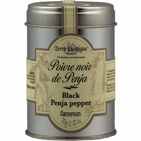 Terre Exotique Poivre noir de Penja, 70-g-Dose