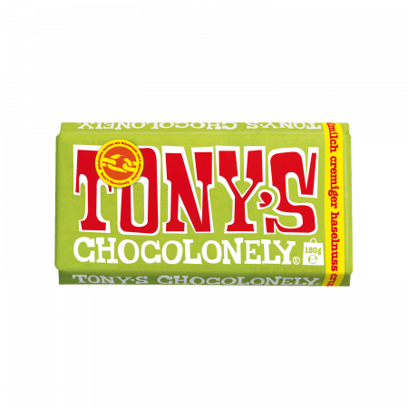 Tony's Chocolonely Cremiger Haselnuss Crunch, 180-g-Tafel