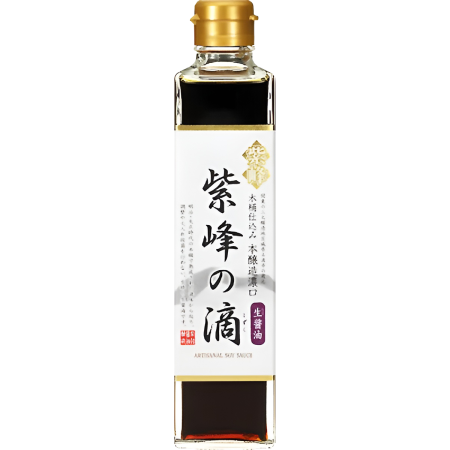 UMAMI unpasteurized Shiho no Shizuku soy auce, 300-ml-Flasche